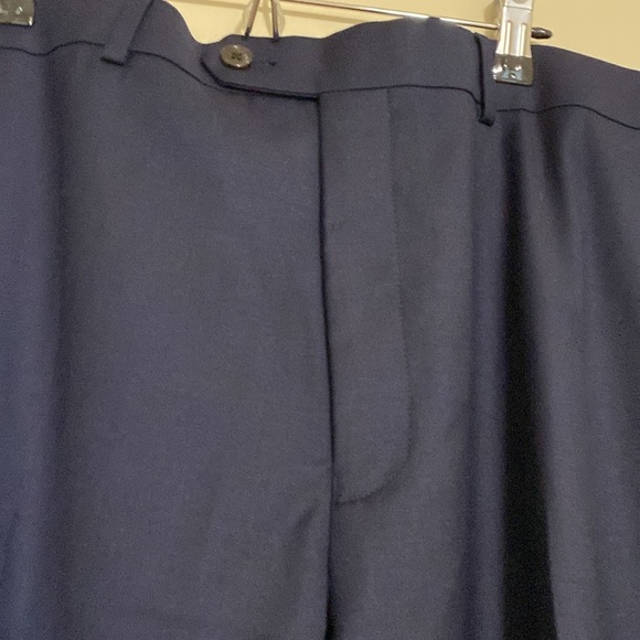 Ralph Lauren Men's Dark Blue Dress Pants wool office event casual luxury soft - Picture 5 of 11